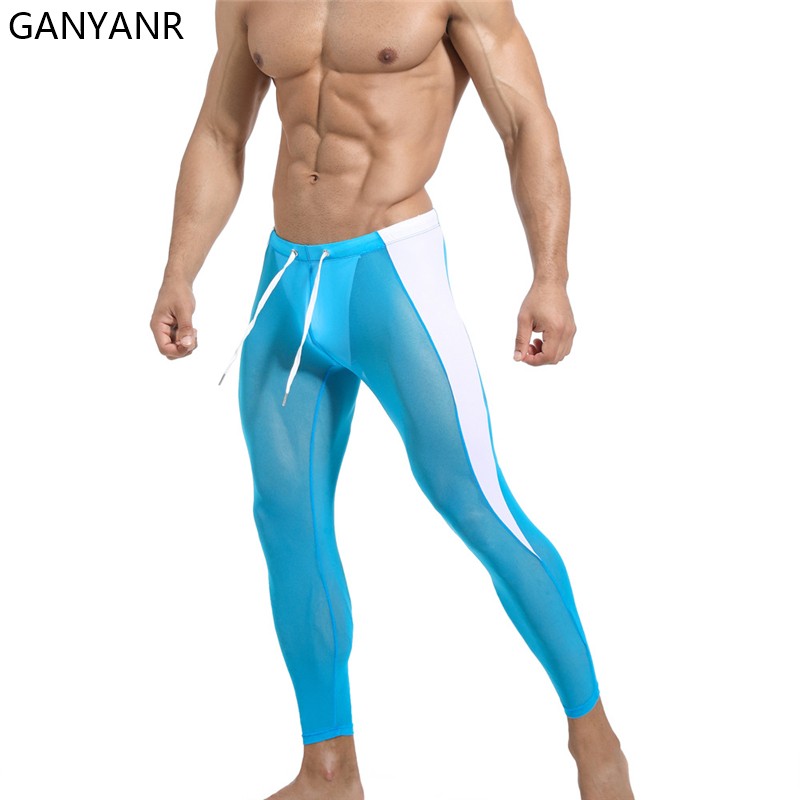 Compression Long Pant - GANYANR collant da corsa pantaloni a