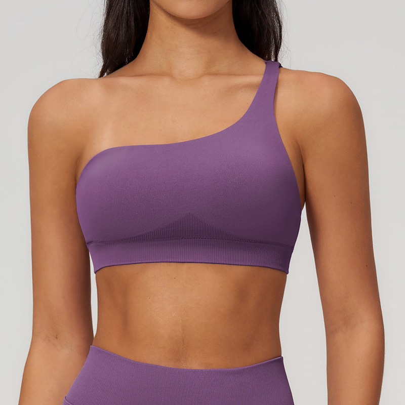 Quick Dry Underwear - Reggiseno sportivo da donna monospalla primaverile