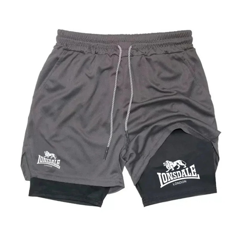 Compression Shorts Athletes - Pantaloncini da corsa 2 in 1