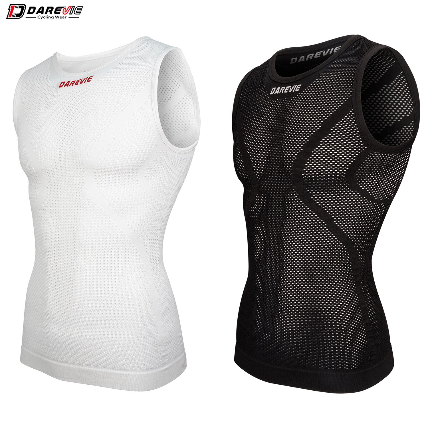 Sleeveless Undershirt - DAREVIE Ciclismo Primo Strato Uomo Compressione