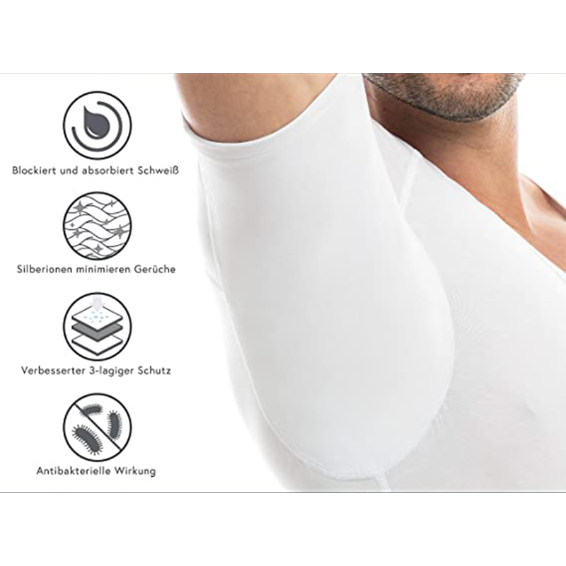 Undershirt Crew Neck - Maglietta intima da uomo T-shirt anti-sudore