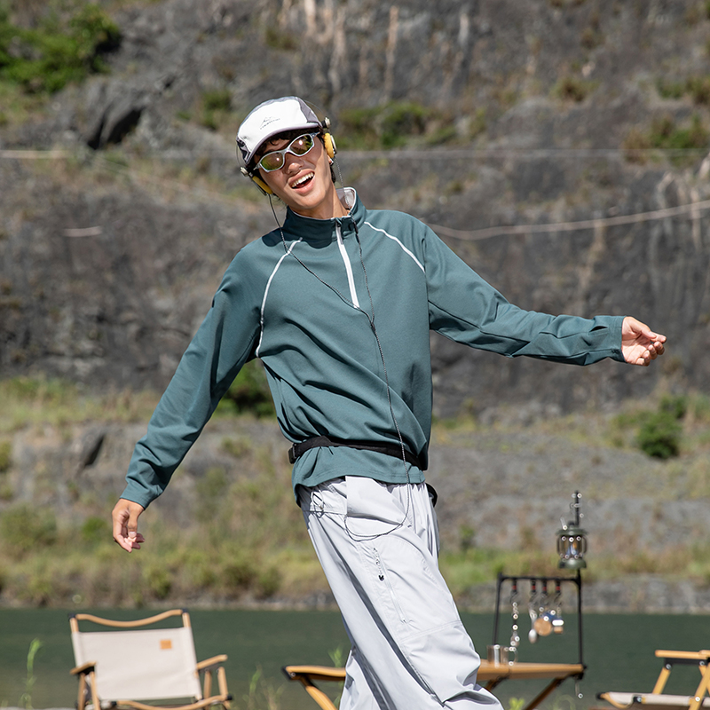 Base Layer Top - T-shirt unisex a maniche lunghe ad