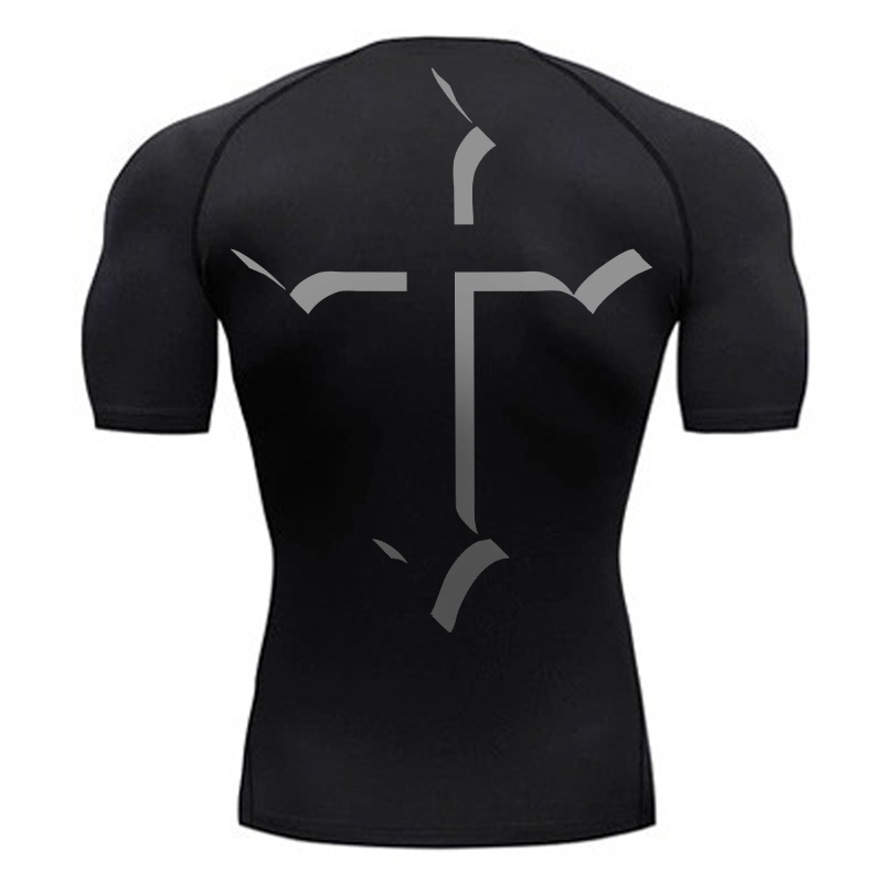 Base Layer Top - Camicia a compressione con stampa incrociata