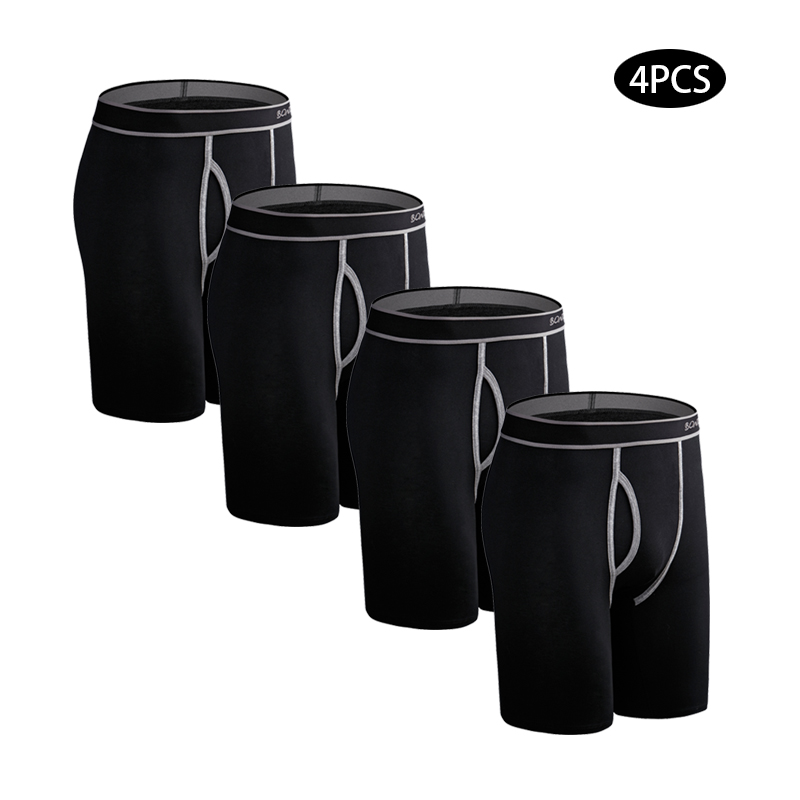 Boxer Brief Pack Cotton - 4 pezzi biancheria intima lunga in