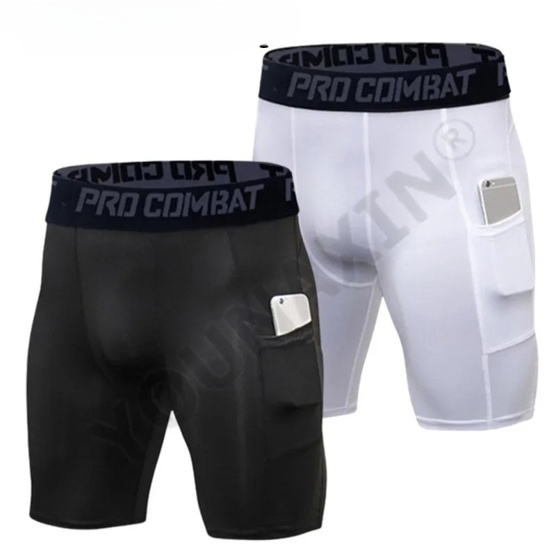 Compression Shorts Athletes - Pantaloncini da palestra da uomo con