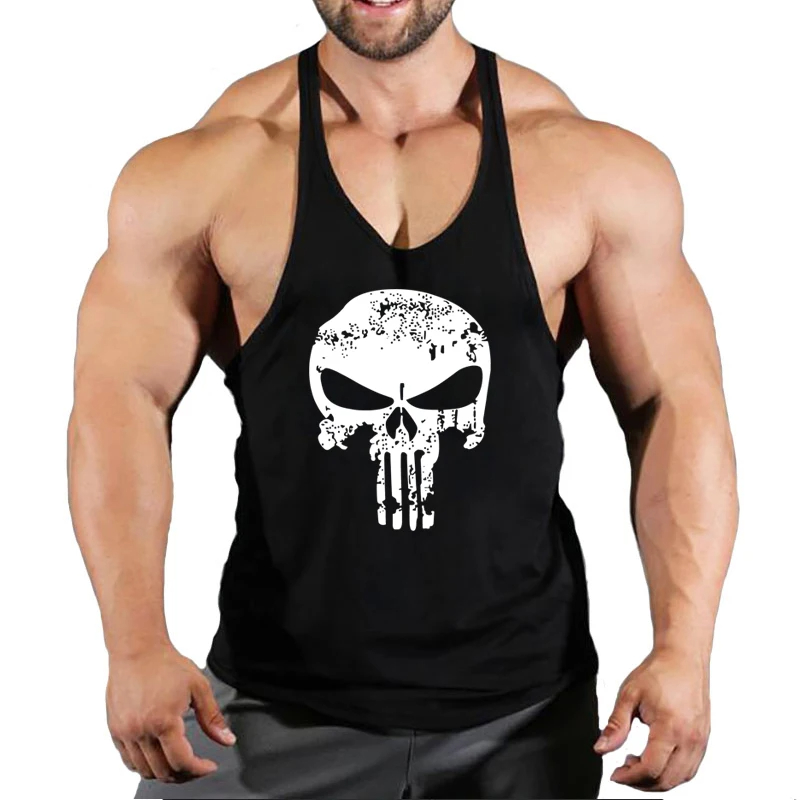 Undershirt Crew Neck - Top Palestre Abbigliamento da uomo Canotta