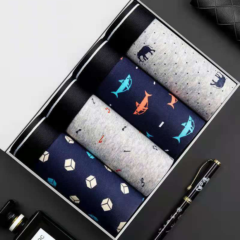 Multi Pack Underwear - 4 pezzi/lotto boxer da uomo intimo