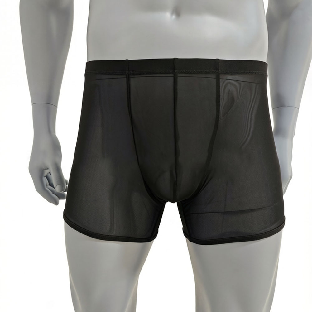 Long Leg Trunk Men - Boxer da Uomo in Rete Trasparente