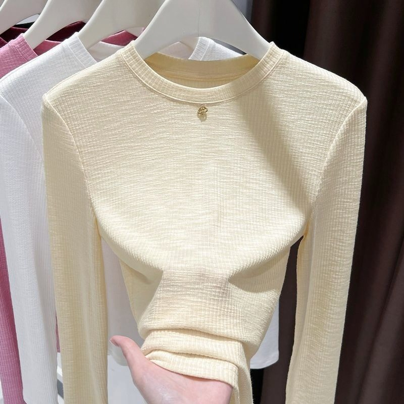 Undershirt Crew Neck - Maglietta a Maniche Lunghe in Cotone