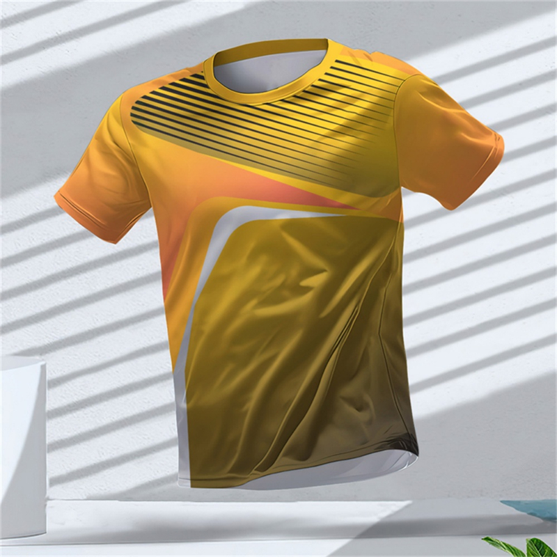 T Shirt Tight Fit - T-shirt sportiva da uomo a maniche