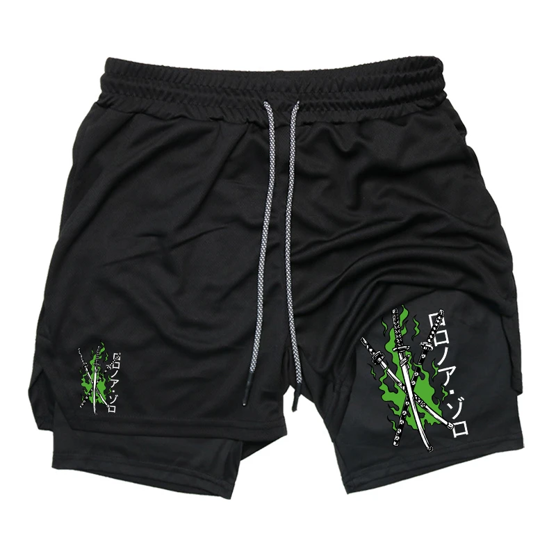 Compression Shorts Athletes - Stampa Pantaloncini da corsa 2 in