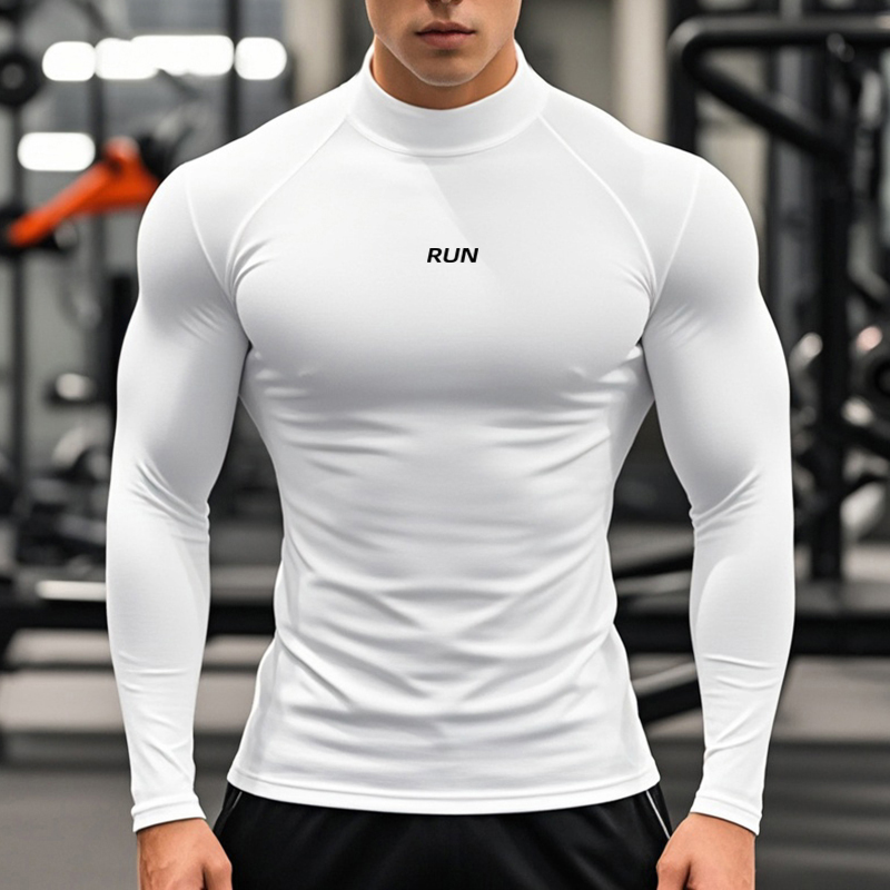 Dolcevita da corsa da uomo T-s - T Shirt Tight Fit recensione e prezzo
