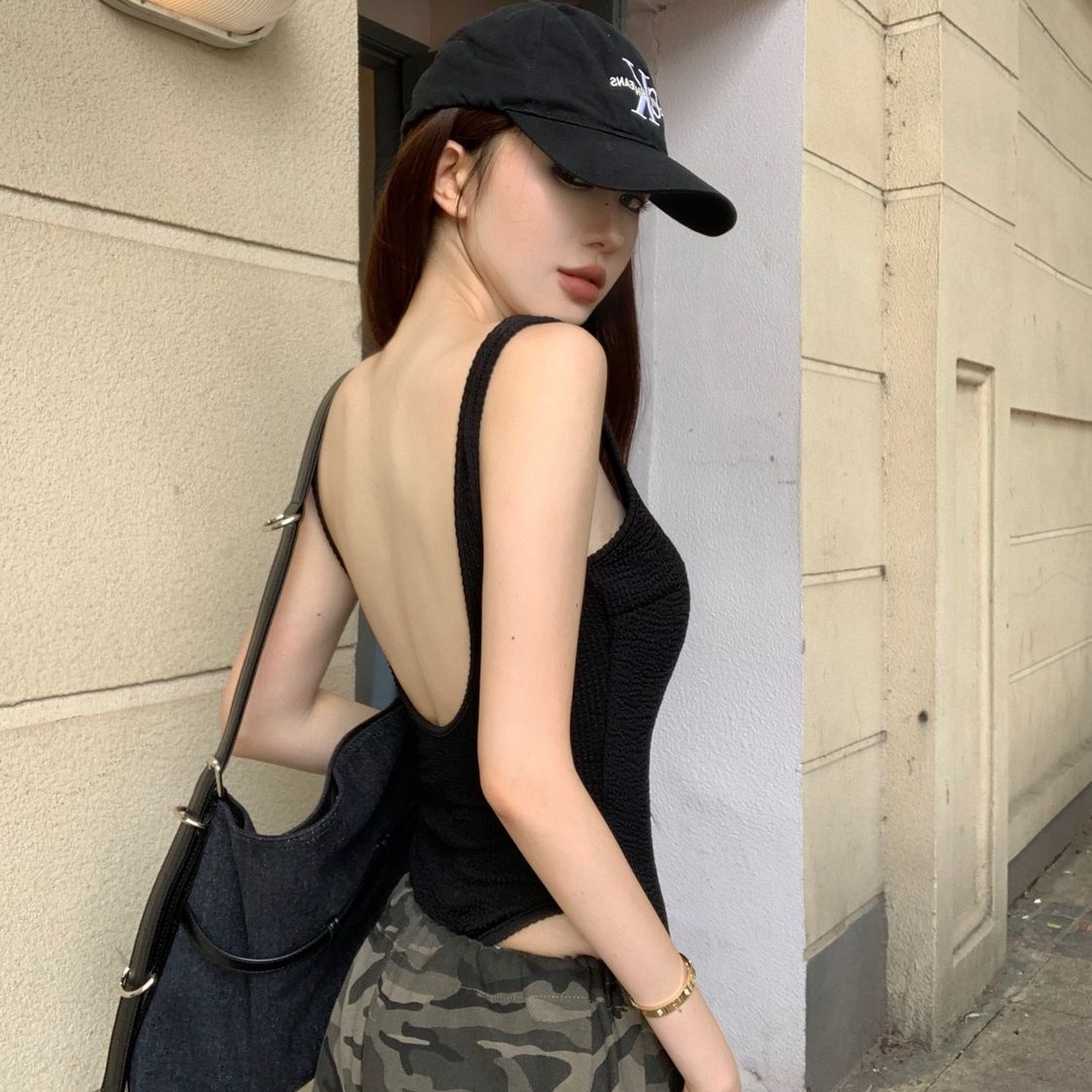 Body con spalline nero Body se - Tank Top Ribbed recensione e prezzo
