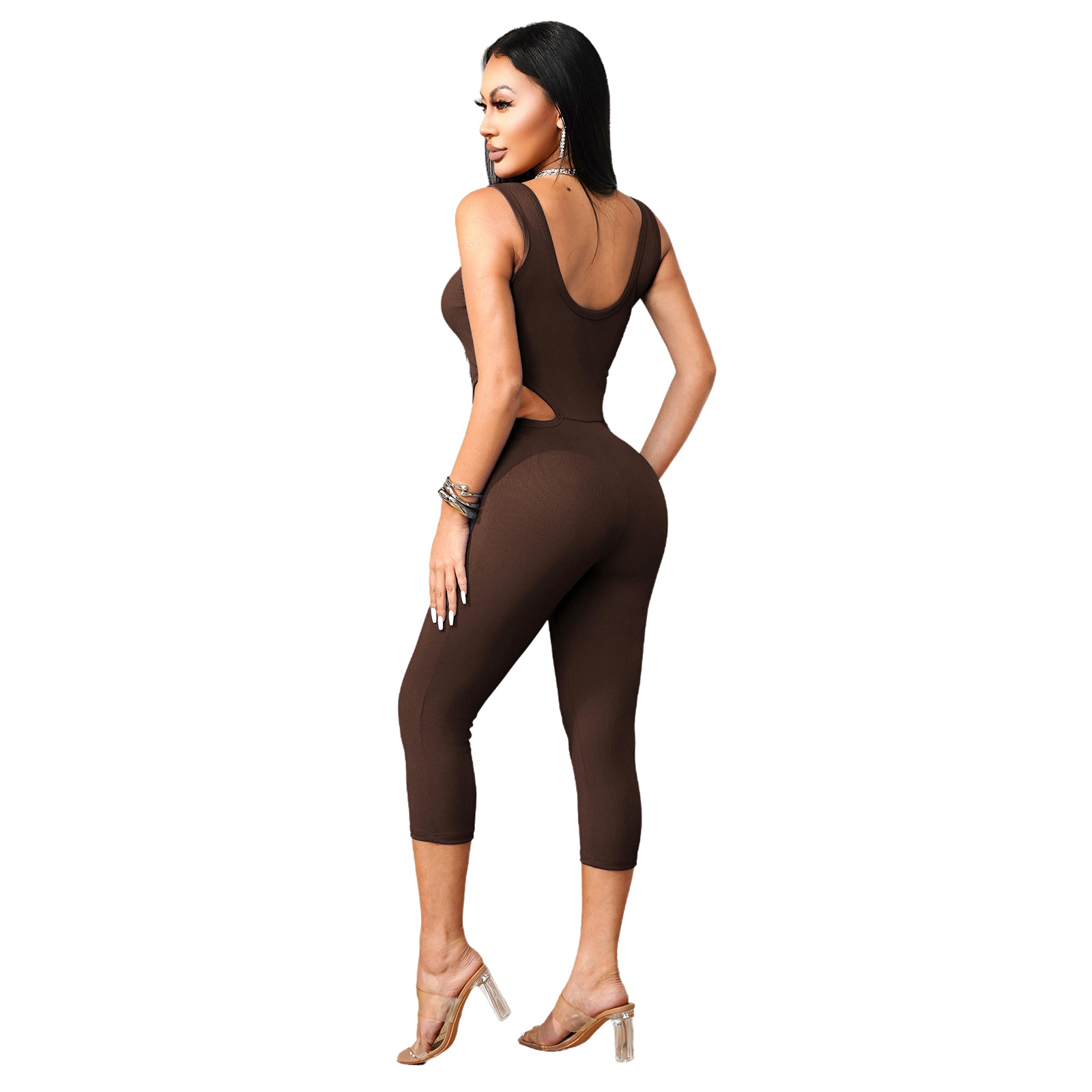 Tuta sportiva da donna senza m - Tank Top Ribbed recensione e prezzo