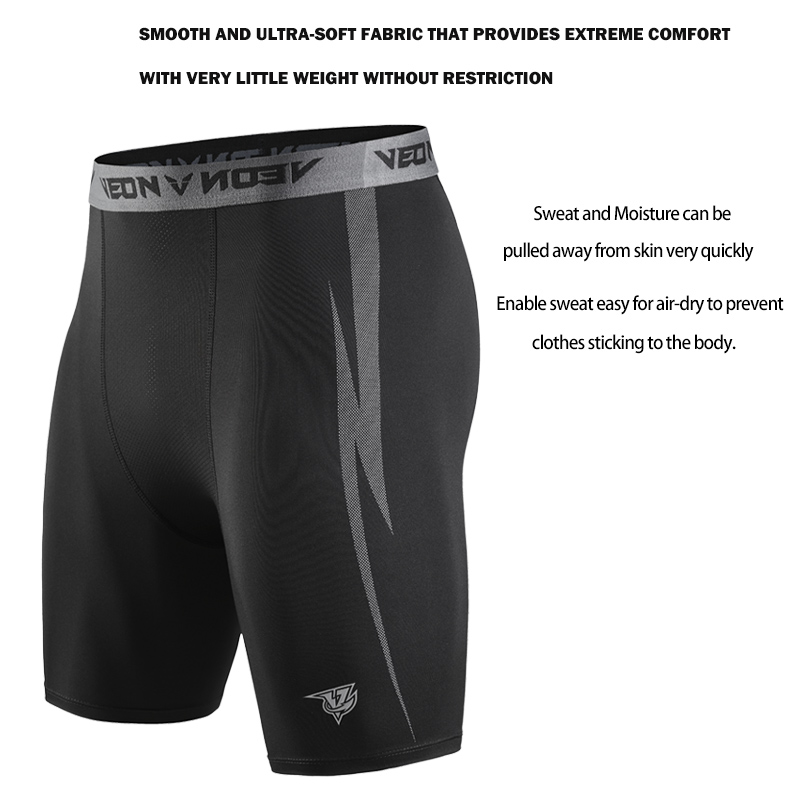 Pantaloncini a compressione ne - Compression Shorts Athletes recensione e prezzo