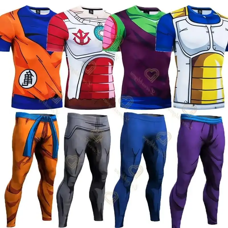 Goku Uomo Skinny Legging Colla - Compression Long Pant recensione e prezzo